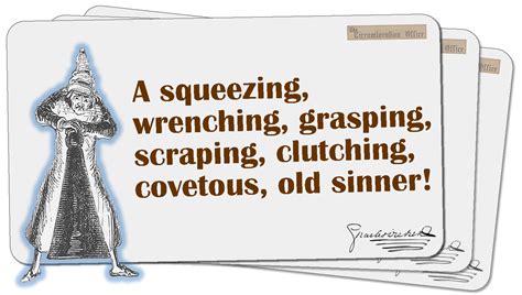 covetous old sinner meaning
